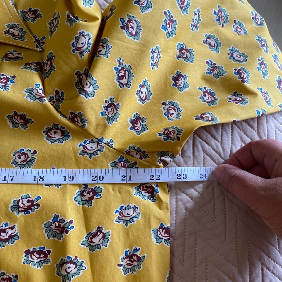 Tory Burch Garden Rose Poplin Shirt - Picture 6 of 16